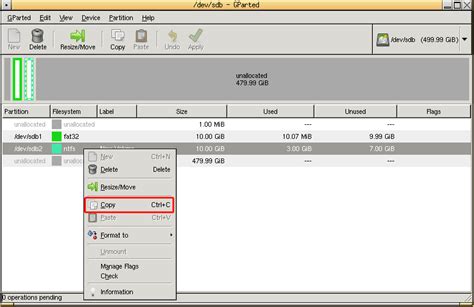 can't boot from cloned windows partition gparted
